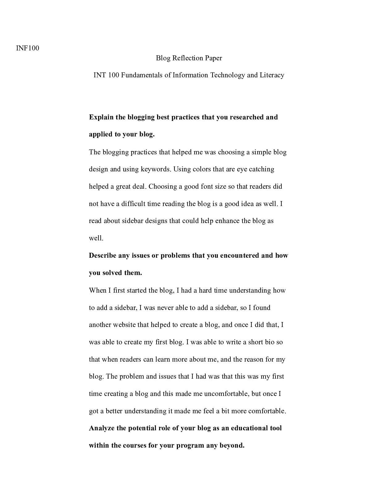 Preview image of int100 wk5 final paper.docx document